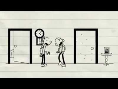 greg and rodrick play a prank on dad