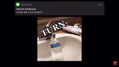 Water is scary