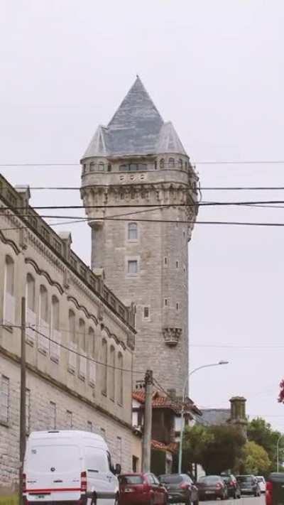 Hice un hyperlapse cortito de la Torre Tanque de Mar Del Plata