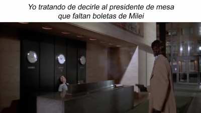 Hice el meme pensando en el que se puso nervioso, tiró la urna, y después se fue sin el documento