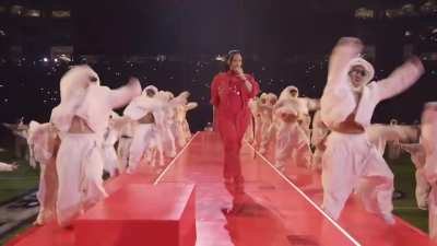 Super Bowl Halftime Show but it's to the Chicken Dance