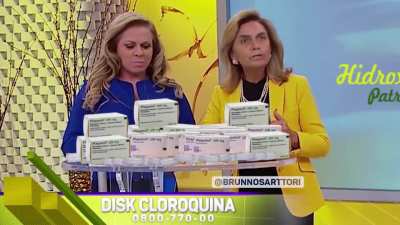 Deepfake do Biroliro fazendo merchan da hydroxicloroquina