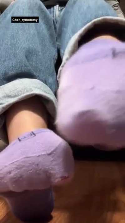 These socks are so old, sweaty, and stinky it’s truly time to get new ones!