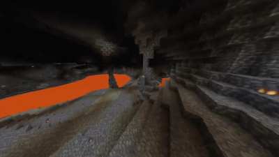 I found this HUGE cave and it's so beautiful | Seed: -1146238216109357148