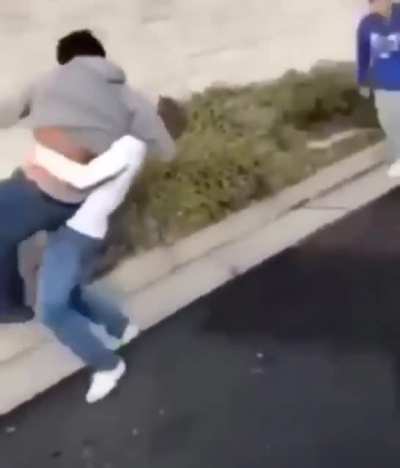 He got a dent in his head