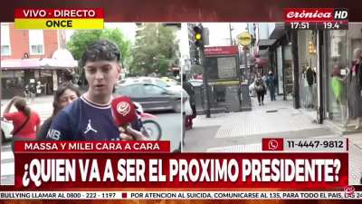 Votante de Massa / Votante de Milei