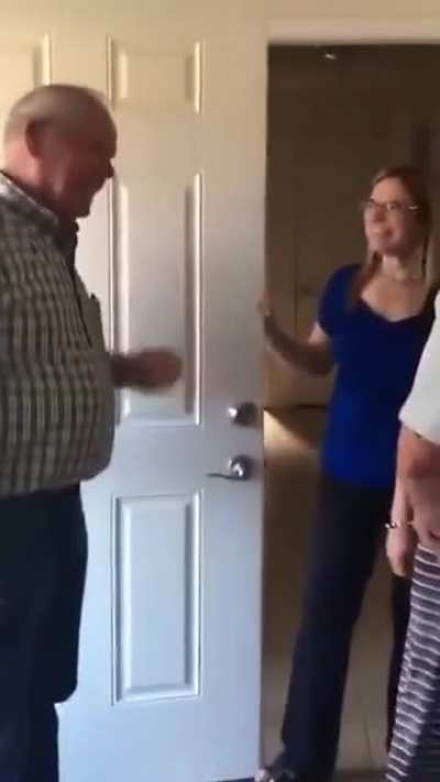 Siblings track down their 85 yr old dad's best friend/war buddy who he hasn't seen or heard from in 60+ years. Their trick their dad by having his war buddy knock on the door and ask for 