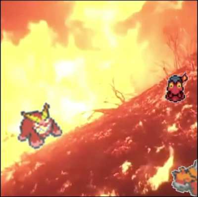 Fire Doggo