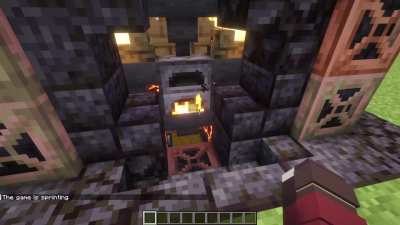 Mini 8x Furnace Array Without Minecarts (Functional Volume: 4x6x5)