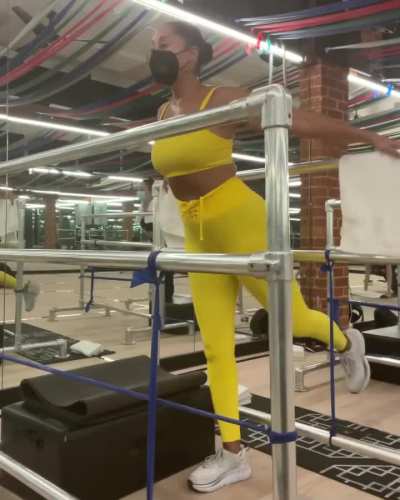 Tracee Working Out