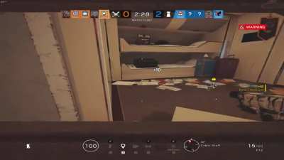 My biggest jumpscare on R6 Siege