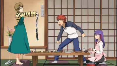 Shirou is not into this Morgan crap