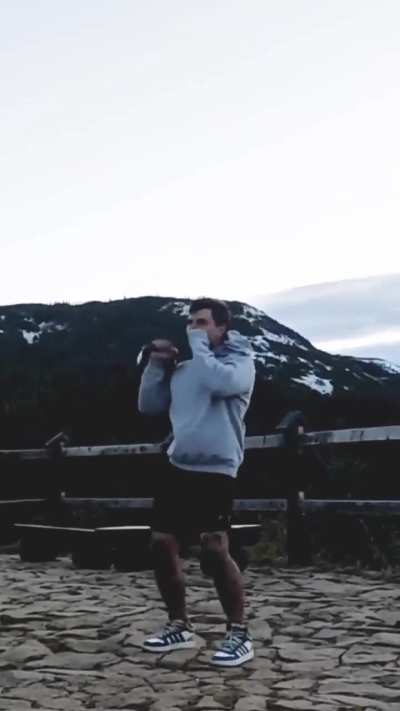 Kettlebell training