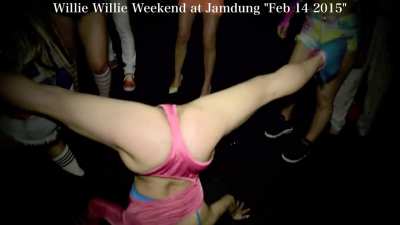 Showing off at the party