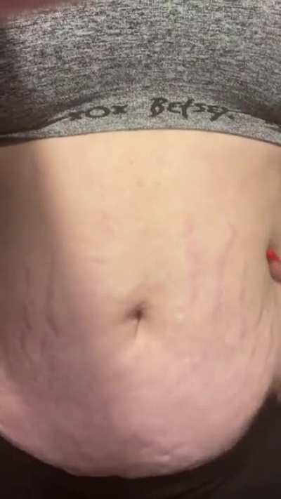 Some cleavage to go with these tiger stripes