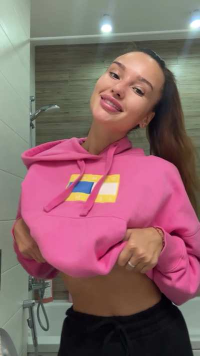 Would you put it between my soft tits? ;) [reveal]