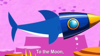 Baby shark baby Doge. To the moon!!
