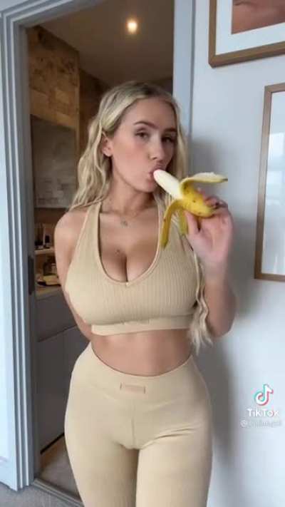 Tried cutting together some tiktok's and put down audio from another one of her 