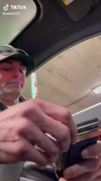 Man leaves a car meet without his front plates. Cop asks for his license and doesn’t like his attitude.