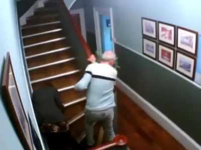to climb stairs