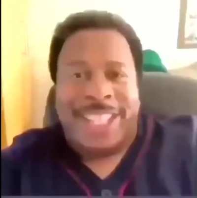 As the cool kids say, he's spitting straight fax