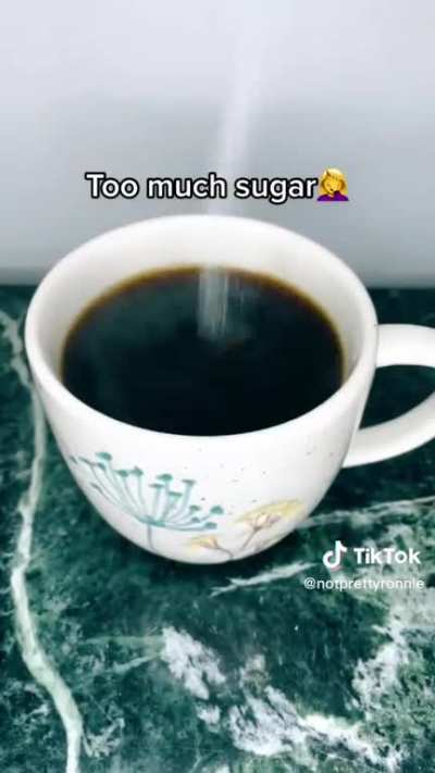 Went for the coffee stayed for the big jugs🥵