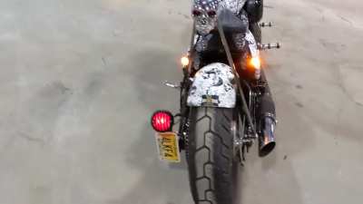 Honda shadow budget bobber done
