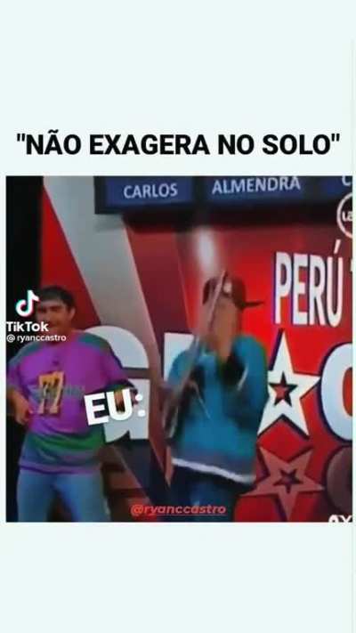 O cara manja