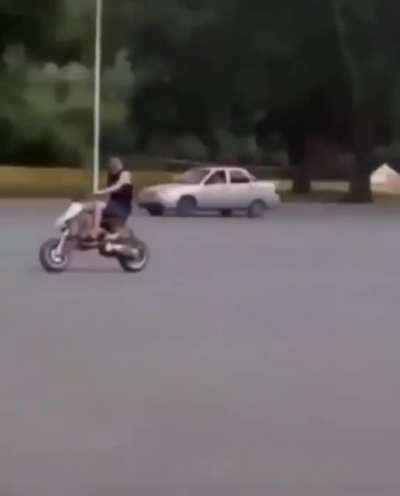 his poor face