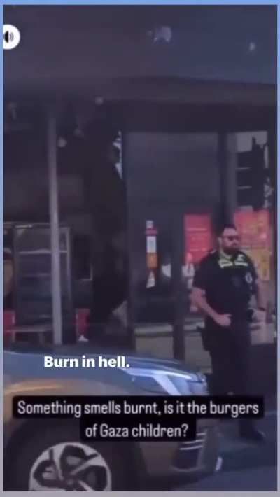 horrible hate reactions in melbourne after fire in pro-palestine restaurant