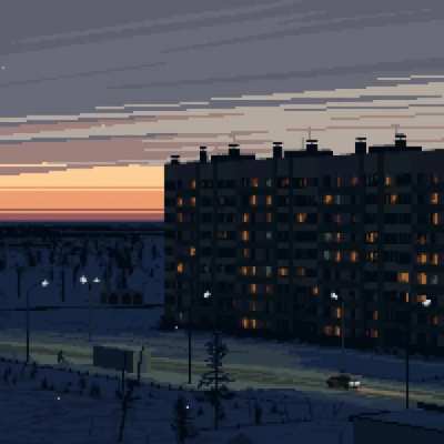 [OC] Frosty evening
