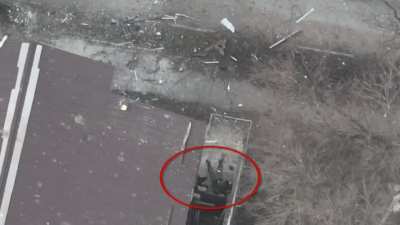 Azov battalion drone showing dead Russian soldiers in Mariupol.