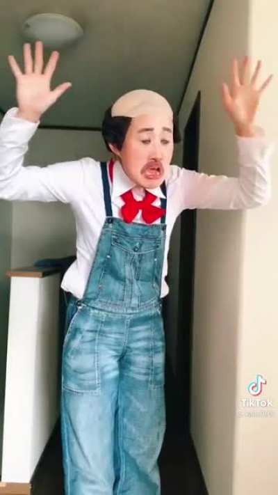 Why would anyone want to cosplay this bald bastard