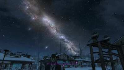 So I downloaded this galaxy sky mod after seeing a post on here. Best.Download.Ever
