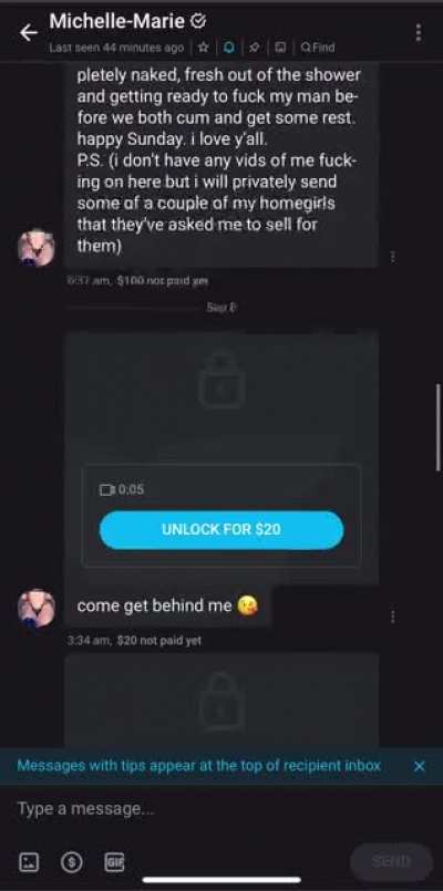 Save your money people, no one is worth this much haha, OF is worthless , post maybe once a week, some old pics, 2sek videos , wast of time & money
