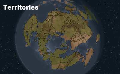 I used Rimworld to help me create my world's map! What do you think?