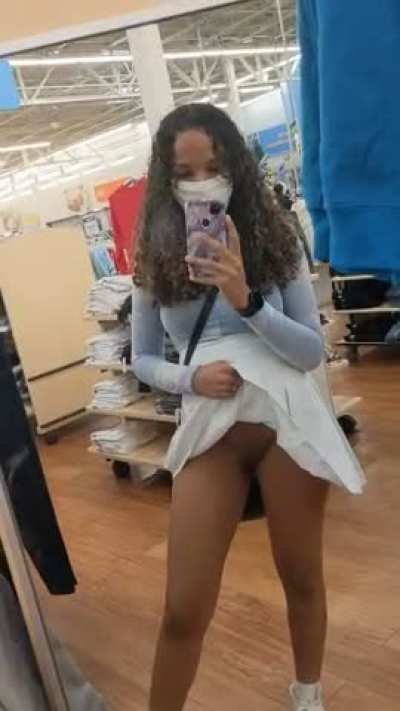 Men in the store always get excited when they see my favorite panties