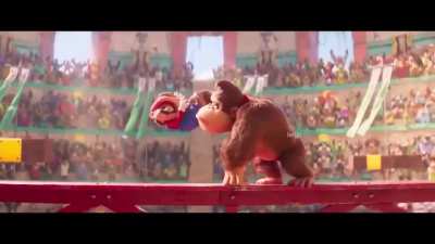 Donkey Kong got that wonky dong