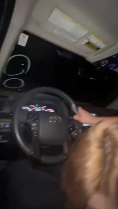 Caught a ride home and couldn’t keep my mouth of this dudes cock