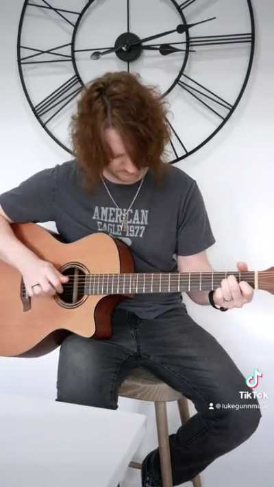 Flowers, played solely on one guitar.