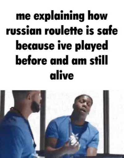 can't argue with that logic
