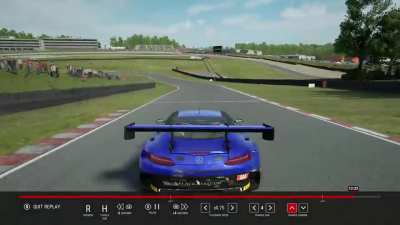 Who was at fault on this crash here? (I'm the 15 car)