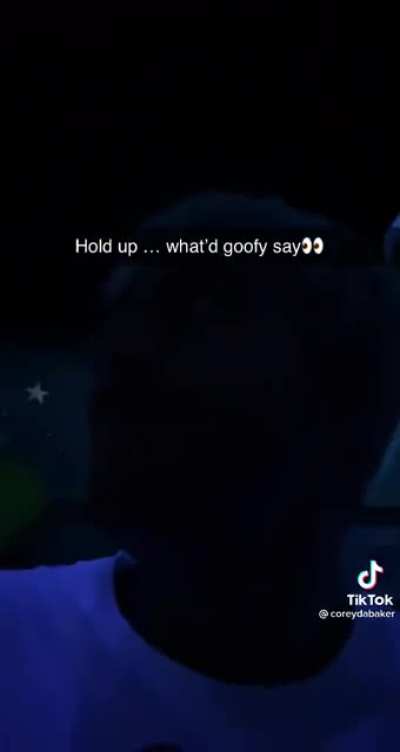 He actin mad goofy rn