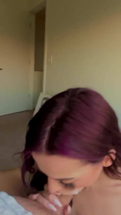 Horny Redhead Big Dick Blowjob Cum in Mouth