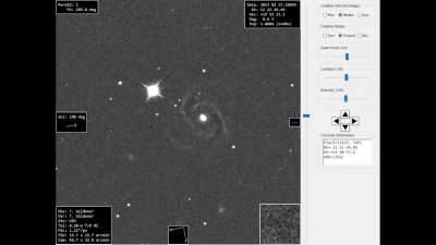 Ceres Moving Near Messier 100 (M100)