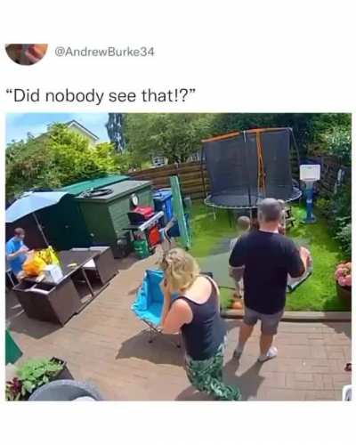 no body saw that