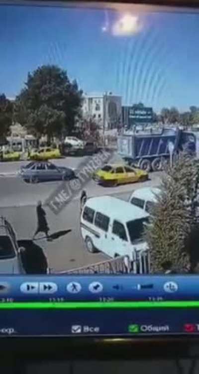 HMFT after i walk in front of a truck.