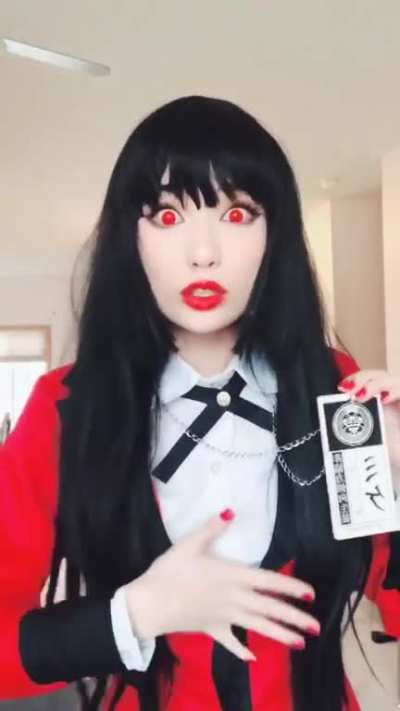 Yumeko Jabami cosplay (Kakegurui)