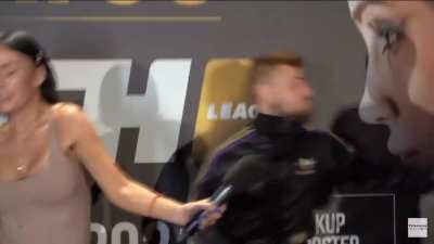 Kickboxer starts a fight and gets KO’d by wild haymakers