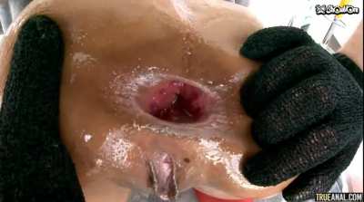 Teen Gaped and Creampied
